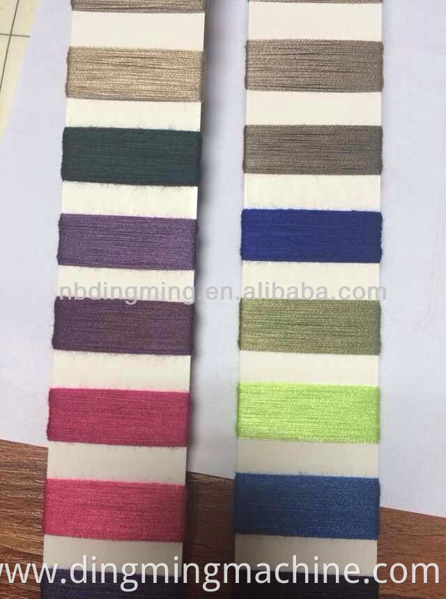 Yarn color card winding machine